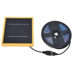 Kit Til Plante- & Urtedyrkning^Solar Plant Grow Light Strip Solar Power Full Spectrum 5W LED högt ljusflöde Solar LED Grow Light Strips för anläggning 3 meter / 3,3yd