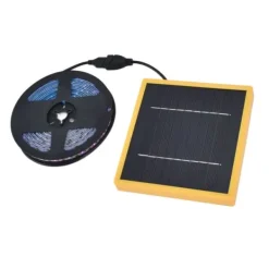 Kit Til Plante- & Urtedyrkning^Solar Plant Grow Light Strip Solar Power Full Spectrum 5W LED högt ljusflöde Solar LED Grow Light Strips för anläggning 3 meter / 3,3yd