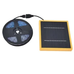 Kit Til Plante- & Urtedyrkning^Solar Plant Grow Light Strip Solar Power Full Spectrum 5W LED högt ljusflöde Solar LED Grow Light Strips för anläggning 3 meter / 3,3yd