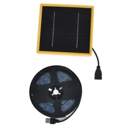 Kit Til Plante- & Urtedyrkning^Solar Plant Grow Light Strip Solar Power Full Spectrum 5W LED högt ljusflöde Solar LED Grow Light Strips för anläggning 3 meter / 3,3yd