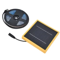 Kit Til Plante- & Urtedyrkning^Solar Plant Grow Light Strip Solar Power Full Spectrum 5W LED högt ljusflöde Solar LED Grow Light Strips för anläggning 3 meter / 3,3yd