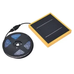 Kit Til Plante- & Urtedyrkning^Solar Plant Grow Light Strip Solar Power Full Spectrum 5W LED högt ljusflöde Solar LED Grow Light Strips för anläggning 3 meter / 3,3yd