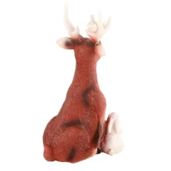 Havedekorationer^Solar Resin Ornamenter Hjorte Kanin Pindsvin Ulv Ornamenter Dekorationer