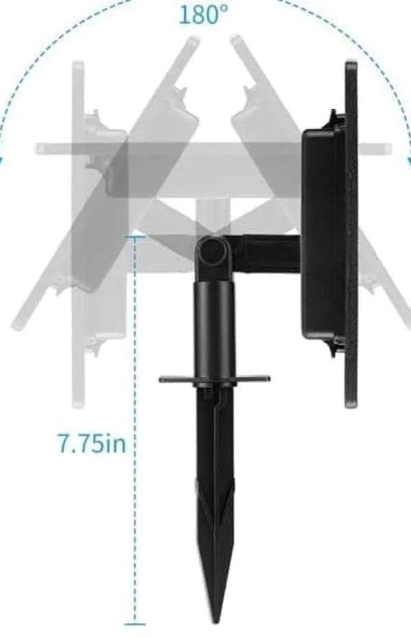 Best Solar springvand til haven – Fuglebad springvand med 3-lags vandfald, 4 dyser og DIY vandfunktion Springvand & Damme