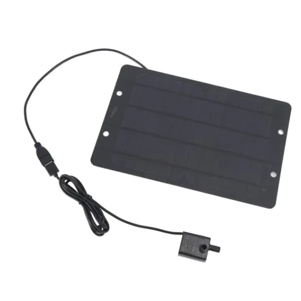 Springvand & Damme^Solar vand springvand pumpe sæt 6V 10W USB sol vand springvand vandpumpe til fuglebad have baggård pool