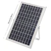 Discount Solardrevet springvandspumpe, solenergidrevet, høj gennemstrømning,sort Springvand & Damme