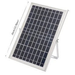 Discount Solardrevet springvandspumpe, solenergidrevet, høj gennemstrømning,sort Springvand & Damme