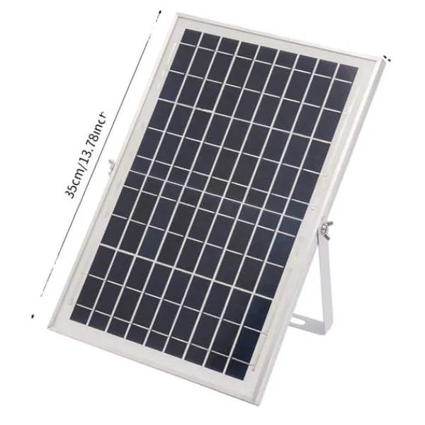 Discount Solardrevet springvandspumpe, solenergidrevet, høj gennemstrømning,sort Springvand & Damme