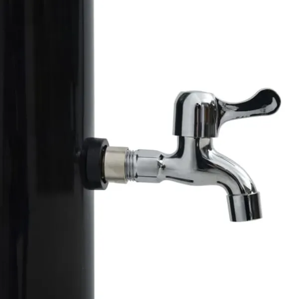 Discount Solcelledrevet udendørsbruser - 40 liter | Farve: Sort | Størrelse: 220 cm Spa & Udendørsbad