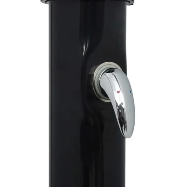Discount Solcelledrevet udendørsbruser - 40 liter | Farve: Sort | Størrelse: 220 cm Spa & Udendørsbad