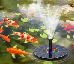 Discount Solcellefontæne Vandfontæne med batteri 16 cm Springvand & Damme