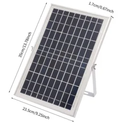 Hot Solcellepumpe - Fontæne- og vandfaldspumpe - 10 W - 1000 l/h - Havedam og springvand - Hvid Springvand & Damme