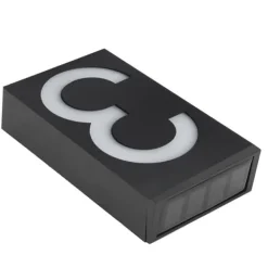 Discount Soldrevet LED-nummerskilt til udendørs hus, hotel, butik - Lys din adresse op Adresseskilte & Husnumre