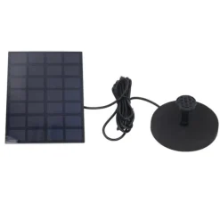 Clearance Solfontän Multifunktionell soldriven flytande fontän för fågelbaddamm Pool Fish Tank 7V 2,5W Springvand & Damme