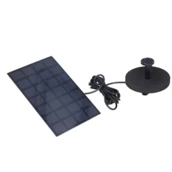 Clearance Solfontän Multifunktionell soldriven flytande fontän för fågelbaddamm Pool Fish Tank 7V 2,5W Springvand & Damme