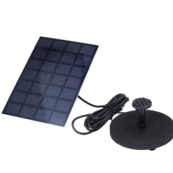 Clearance Solfontän Multifunktionell soldriven flytande fontän för fågelbaddamm Pool Fish Tank 7V 2,5W Springvand & Damme