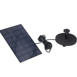 Clearance Solfontän Multifunktionell soldriven flytande fontän för fågelbaddamm Pool Fish Tank 7V 2,5W Springvand & Damme