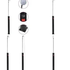 Sale Solopvarmet bruser 215 cm 8 l sort - Solopvarmet Bruser - Solopvarmede Brusere - Home & Living Spa & Udendørsbad