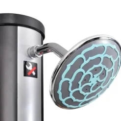 Spa & Udendørsbad^Solopvarmet udendørsbruser med brusehoved og hane 40 l - Solopvarmet Bruser - Solopvarmede Brusere - Home & Living