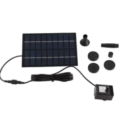 Sale Solpanel Drevet Vandfontænepumpe Akvarium Dam Pool Hjem Have Vandingssæt Springvand & Damme