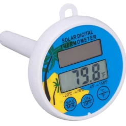 Pool- & Spatilbehør^Soltermometer Minimum Maximal Vattentemperatur Display Digital termometer för swimmingpool
