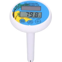 Pool- & Spatilbehør^Soltermometer Minimum Maximal Vattentemperatur Display Digital termometer för swimmingpool