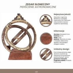 Havedekorationer^Solur – Astronomiske ringe - H21