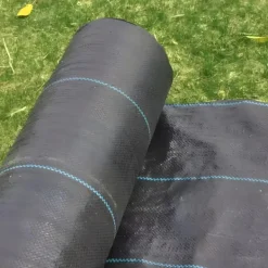 Online Sort agrotekstil til ukrudt, mulching, 3,2x100m, 70g pløkker Haveduge