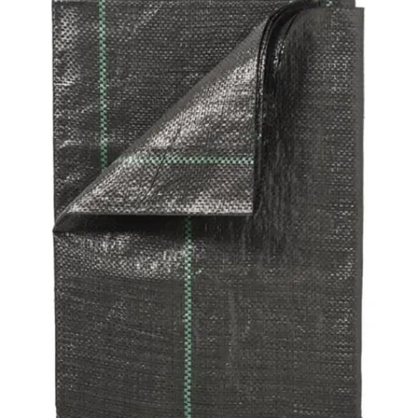 Haveduge^Sort landskabsdug 1 x 25 m, UV-behandlet, 100 g/m² - Ukrudtsbekæmpende bunddug