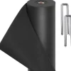 Clearance Sort ukrudtsbestandig fleece ukrudtsbestandig film 50 m² (1 m x 50 m) Haveduge