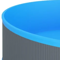 Sale Splasher-pool i stål med PVC-dug - Let at sætte op | Størrelse: 350x90 cm | Farve: Grå Pooler