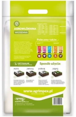 Spring agrotekstil hvid til beklædning 3,2 x 5m Haveduge