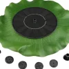 New Springvand - Solar Springvand / Vand Springvand Solcelle - 28 cm Springvand & Damme