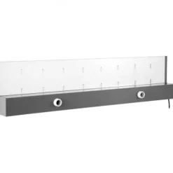 Hot Springvandsspilde, 92x8x20,6 cm, Akryl, LED, Vandfaldssæt Springvand & Damme