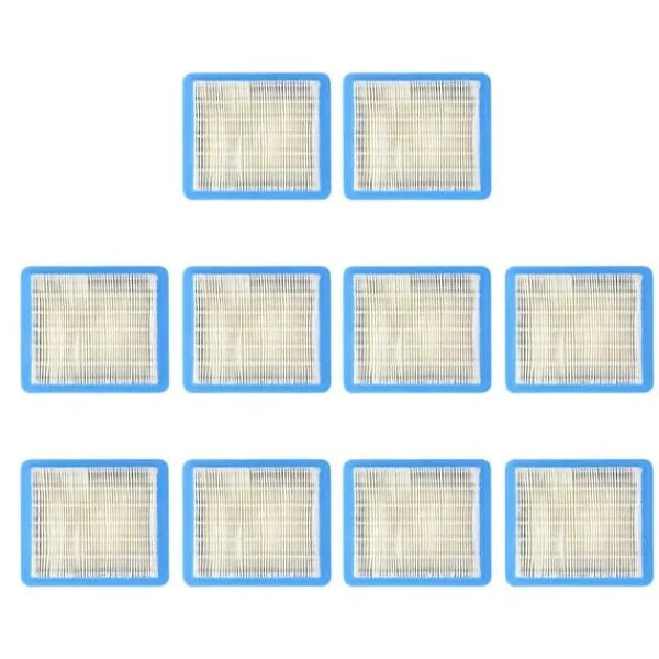 Havemaskiner^10st Gräsklippare Luftfilter Gummi Järn Luftfilter Element för John Deere Lg491588