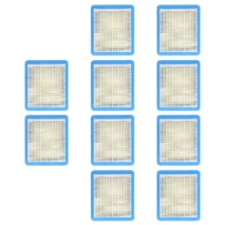 Havemaskiner^10st Gräsklippare Luftfilter Gummi Järn Luftfilter Element för John Deere Lg491588