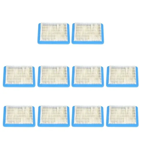 Havemaskiner^10st Gräsklippare Luftfilter Gummi Järn Luftfilter Element för John Deere Lg491588