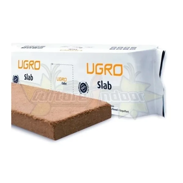 New Sæt med 2 produkter. Coco voksetaske UGro Slab professionel basic 15L Jord & Sand