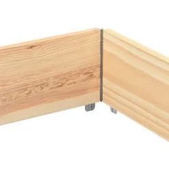 Discount Stabelbar plantekasse i massivt fyrretræ | Størrelse: 150x100 cm Plantningsbænke