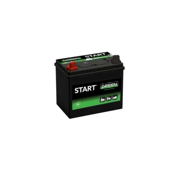 Havemaskiner^Start 28Ah plænetraktor 196x128x184+-