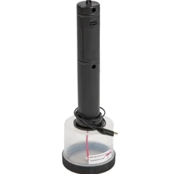 Best Statisk græs applikator - Elektrostatisk flocking maskine - 5000 V udgang - DC 3 V - ABS - Skridsikkert håndtag, 2 sigter - Sort Insektmiddel & Dyreafvisende Middel