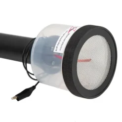 Best Statisk græs applikator - Elektrostatisk flocking maskine - 5000 V udgang - DC 3 V - ABS - Skridsikkert håndtag, 2 sigter - Sort Insektmiddel & Dyreafvisende Middel