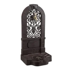 Outlet Stående springvand, 74x35,5x30 cm, brun Springvand & Damme