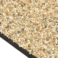 Sale Stenfolie til haveprojekter - Vandløb og havedækning | Farve: Naturlig sand | Størrelse: 800x40 cm Havesten & Trædesten
