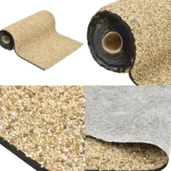 Outlet Stenfolie 250x40 cm naturligt sand - Stenfolie - Stenfolier - Home & Living Springvand & Damme