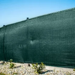 Haveduge^Stærkt UV-afskærmningsnet til hegn 135g 1,5x25m grønt