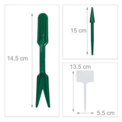 Online Sætte med plantepotter, 5x3,5x3,5 cm, Brun Kit Til Plante- & Urtedyrkning