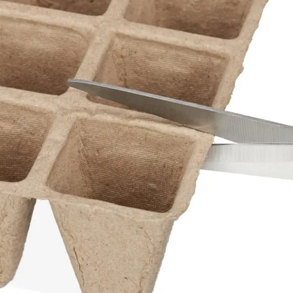 Online Sætte med plantepotter, 5x3,5x3,5 cm, Brun Kit Til Plante- & Urtedyrkning