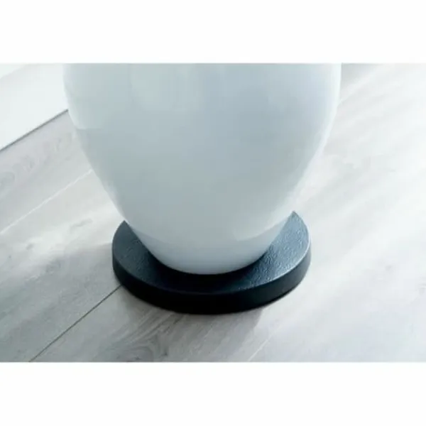 Krukker & Plantebeholdere^Støtte med hjul til potter Nature Sort polypropylen (Ø 29,2 x 4 cm)