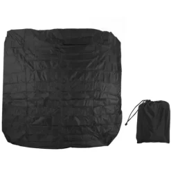Best Støvbetræk til udendørs badekar 190 sølvbelagt polyestertaft vandtæt varm kildebetræk firkantet spabad regntæt betræk 210x210x30cm sort Pool- & Spatilbehør